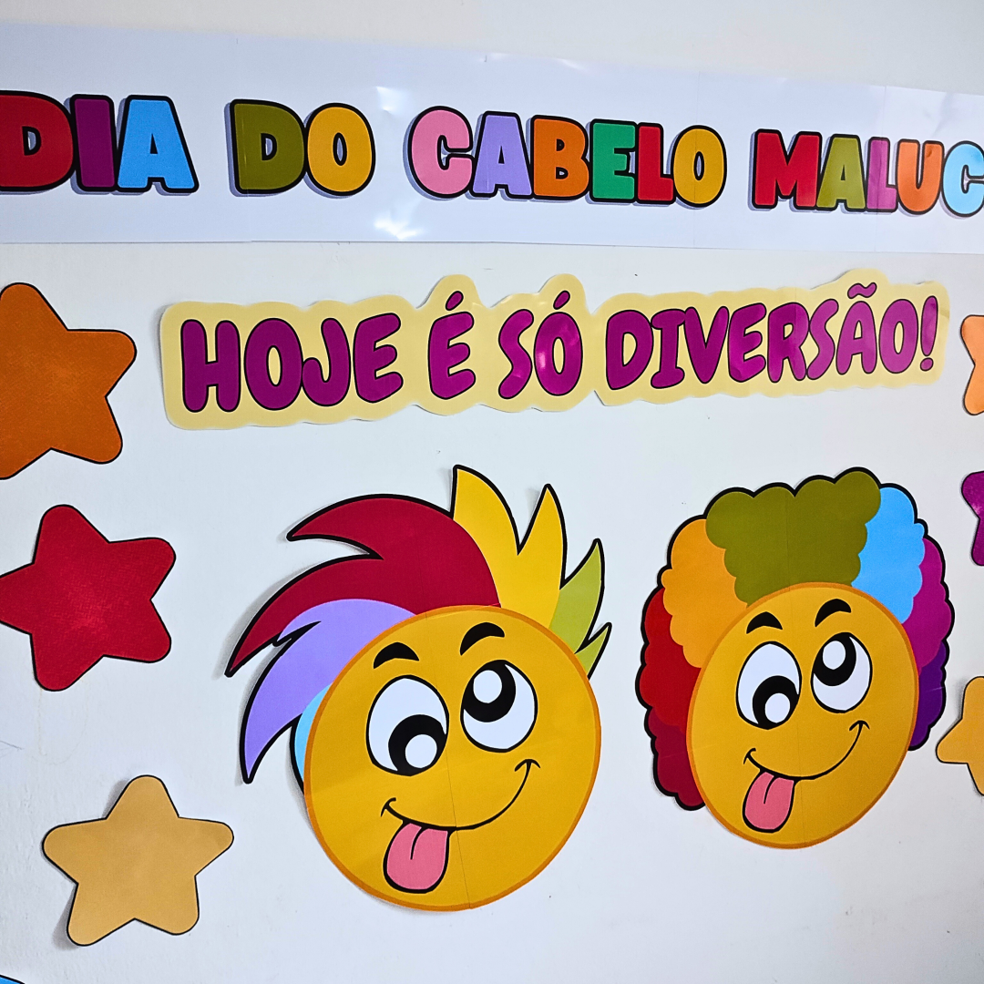 painel Dia do Cabelo Maluco