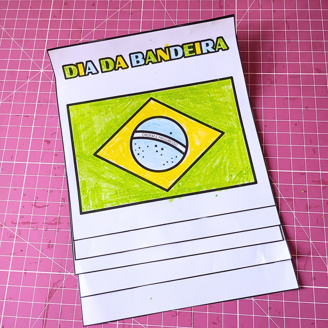 Lapbook Bandeira do Brasil