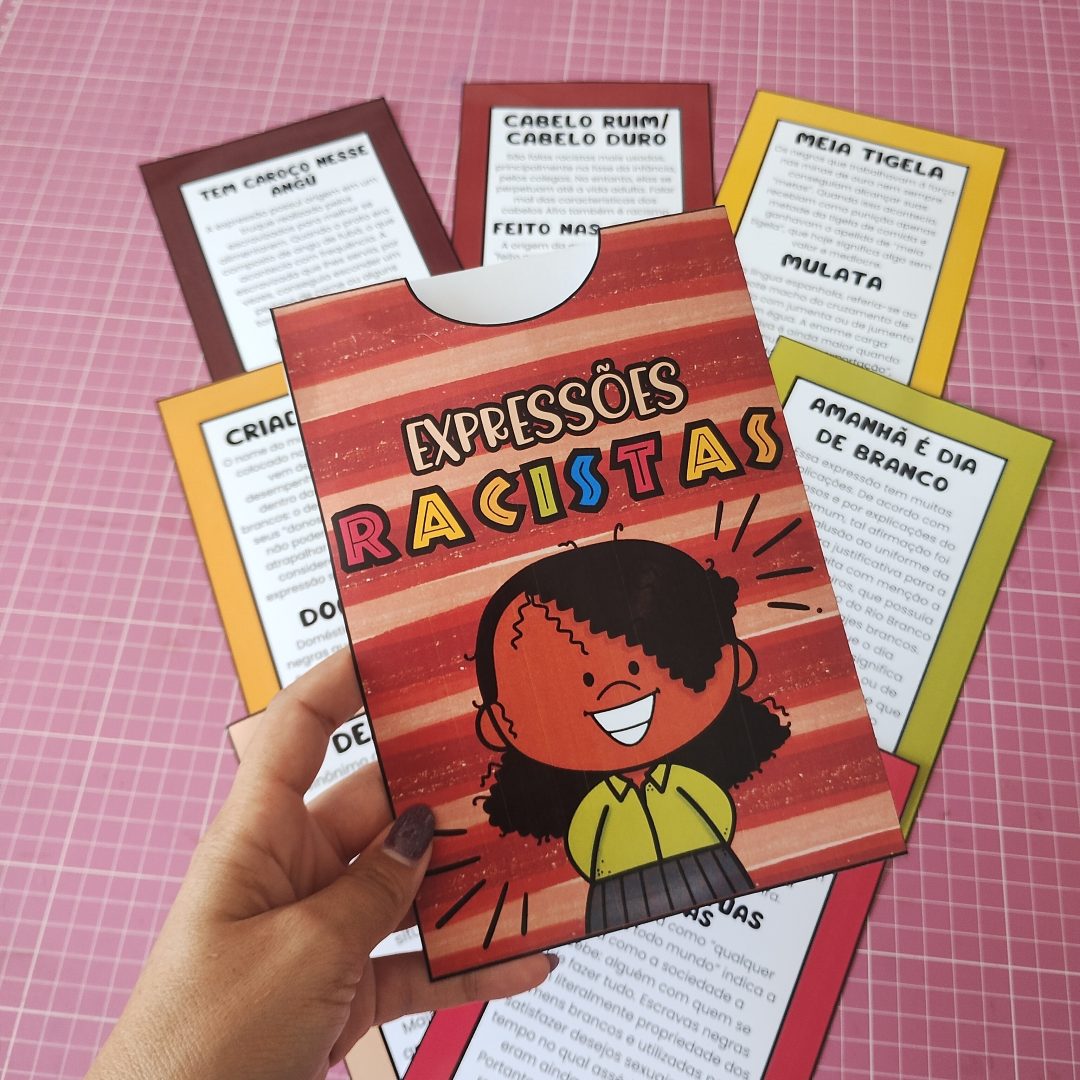 Fichas de conscientização "Expressões Racistas"