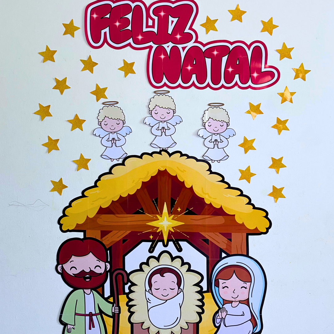 Painel de Natal Cristão