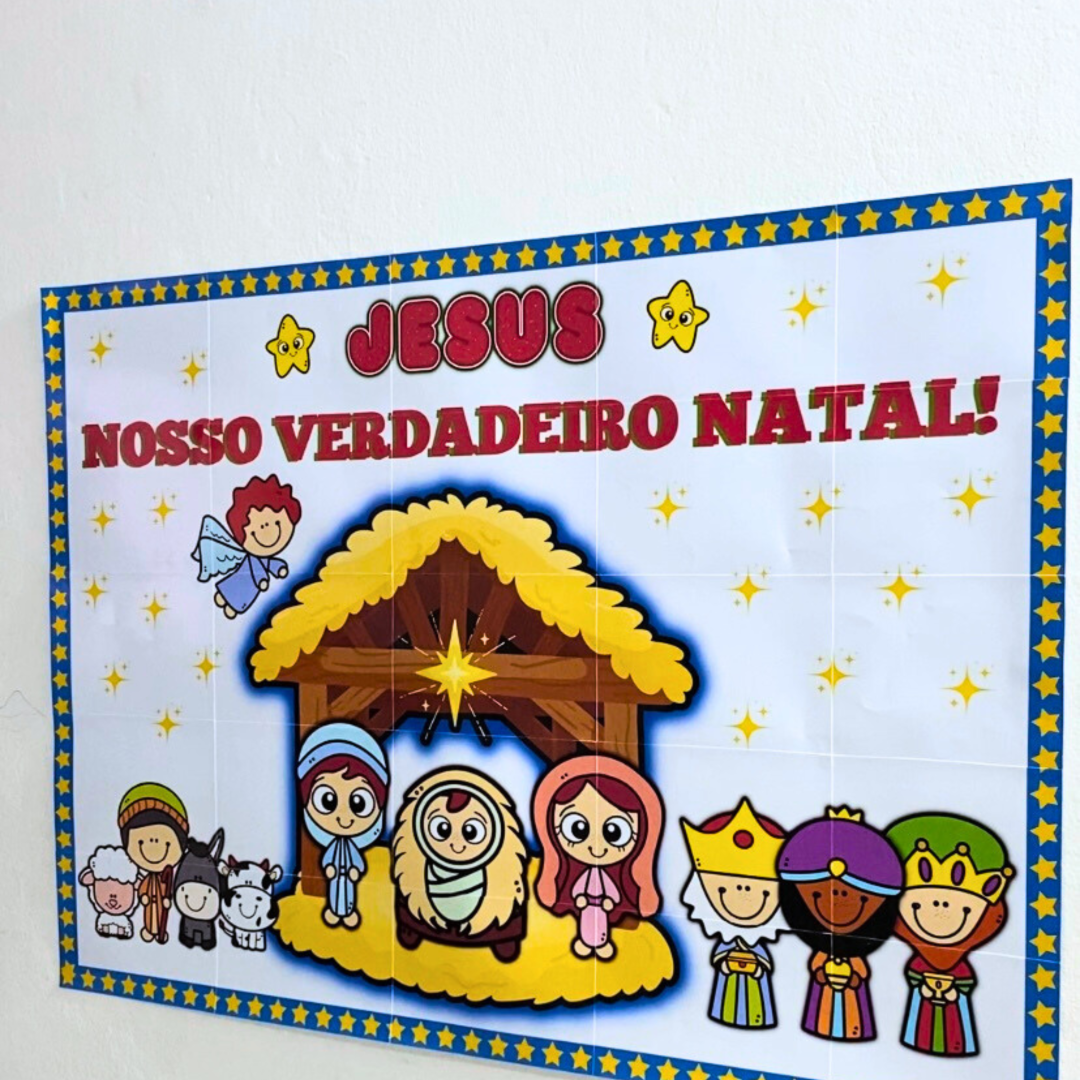 Painel O verdadeiro Natal