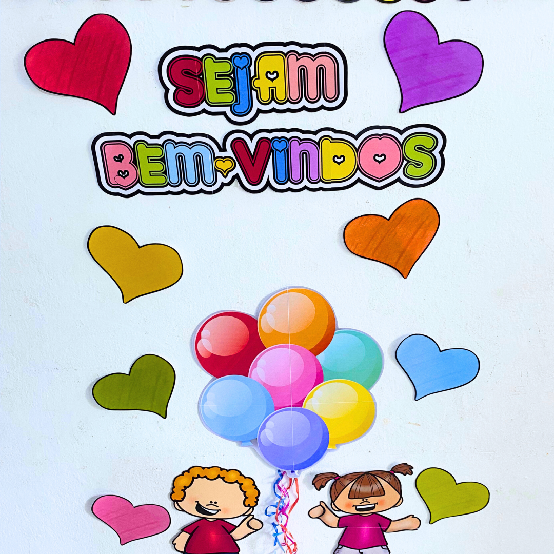Painel de Porta Sejam Bem Vindos
