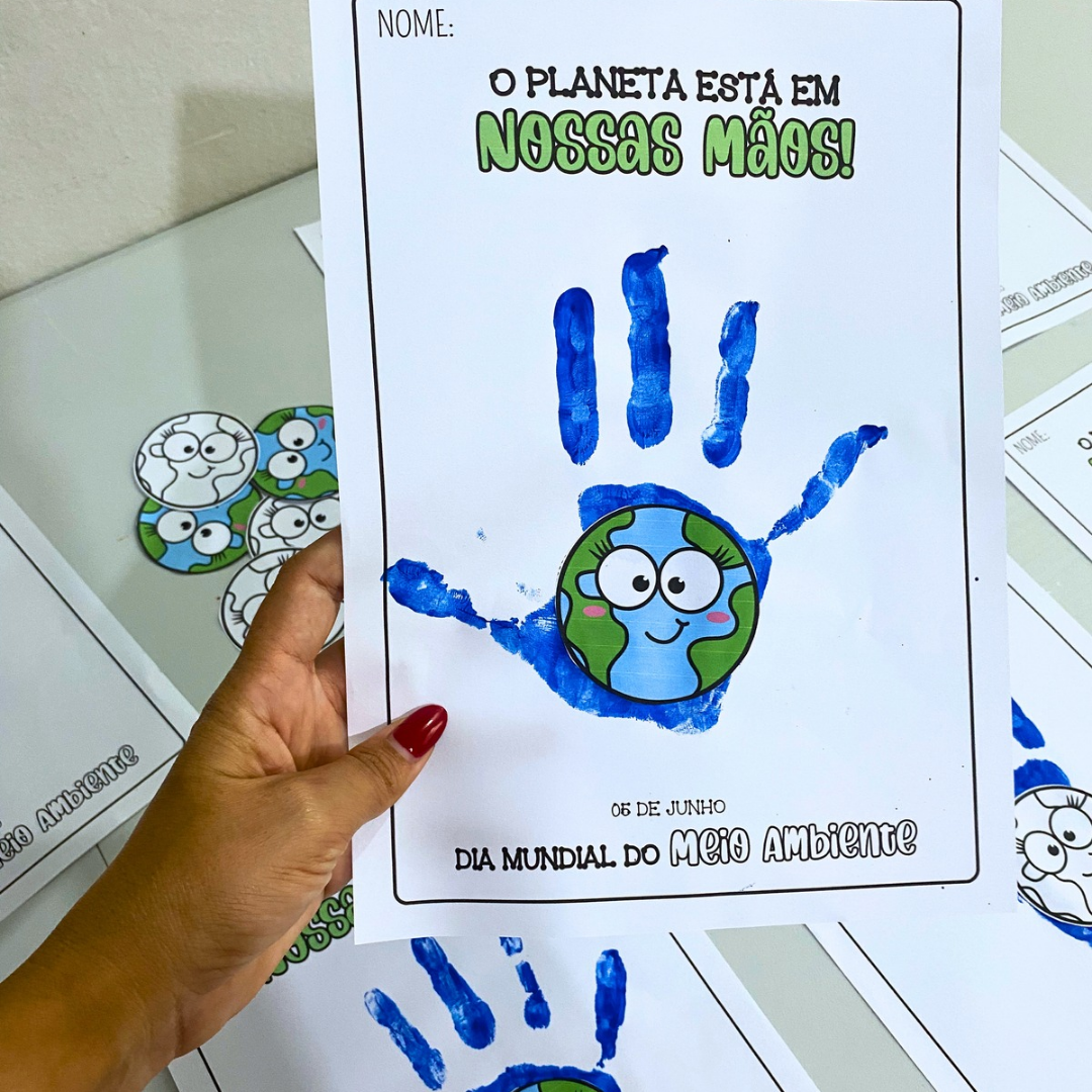 O Planeta está em nossas mãos