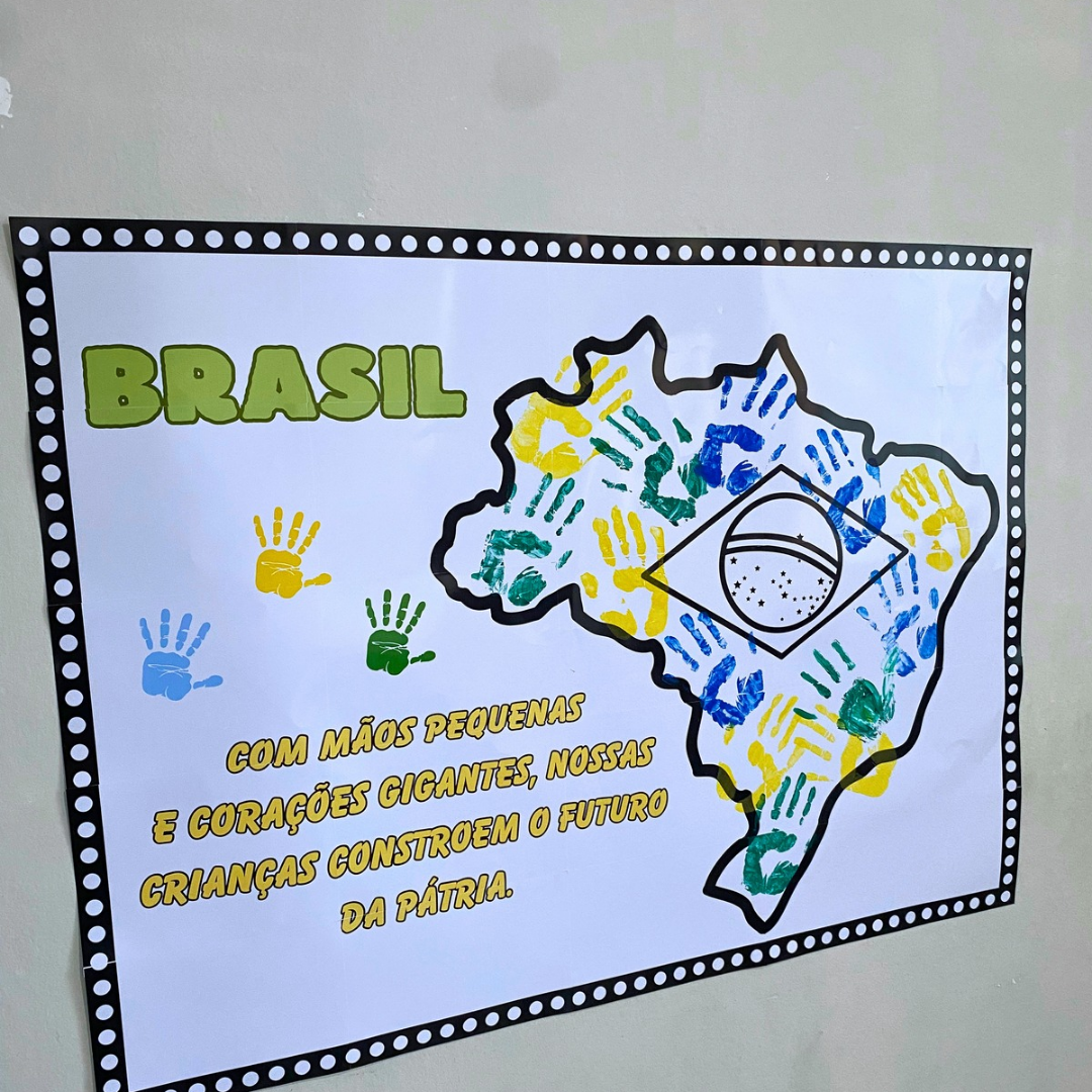 Mapa- Mãos pequenas, Corações Gigantes
